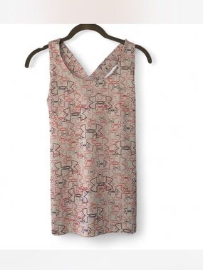 Under Armour coral  Tank Top with Black Logo Tag size S